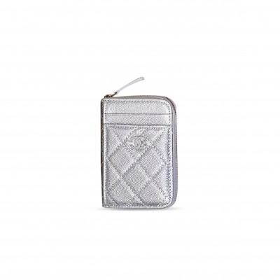 CHANEL SHORT ZIPPER WALLET AP1650 (11*7.5*2cm)