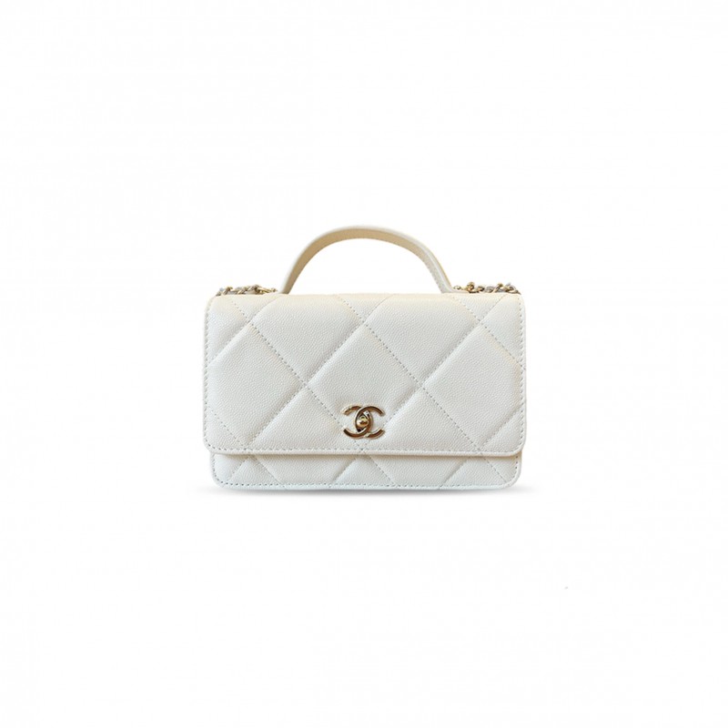 CHANEL 25K WOC QUILTED CHAIN BAG A96170 (19*12*4cm)