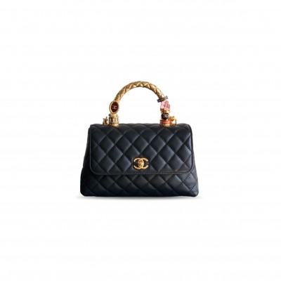 CHANEL FLAP HANDBAG A92990 (23*14*8cm)