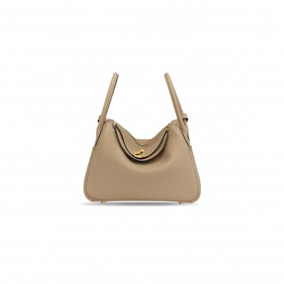 HERMÈS LINDY 26 HANDBAG NEUTRALS (26*18*12cm)