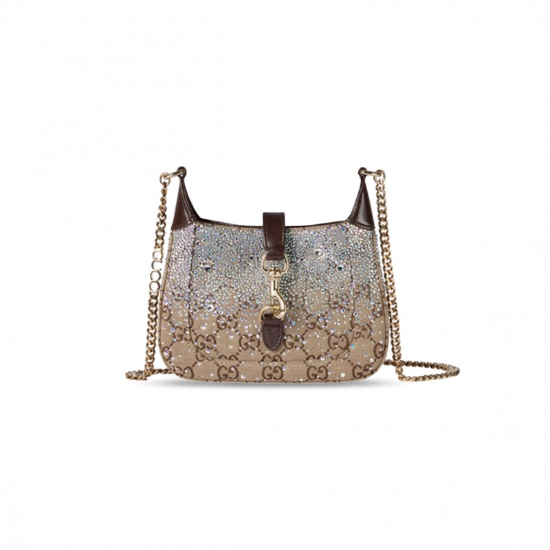 GUCCI JACKIE NOTTE MINI BAG 782889 (19.5*18*3.5cm)