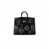 HERMÈS MASTER BIRKIN 20 BOUCLERICE MODERNE CASAQUE CHEVRE BLACK (20*17*11cm)