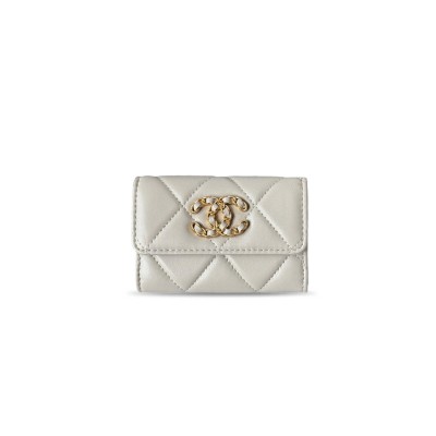 CHANEL 19 FLAP CARD HOLDER AP1790 (11.3*7.5*2cm) CHANEL 19 FLAP CARD HOLDER AP1790 (11.3*7.5*2cm)