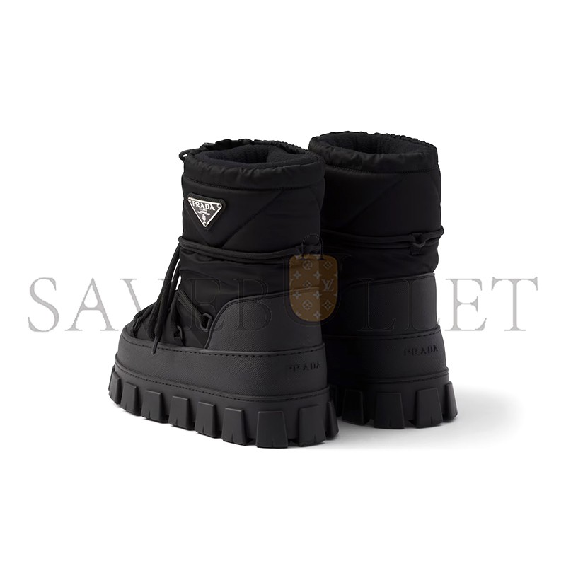 PRADA RE-NYLON GABARDINE APRÈS-SKI BOOTS 1U007N PRADA RE-NYLON GABARDINE APRÈS-SKI BOOTS 1U007N