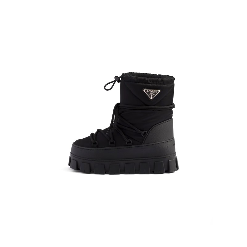 PRADA RE-NYLON GABARDINE APRÈS-SKI BOOTS 1U007N PRADA RE-NYLON GABARDINE APRÈS-SKI BOOTS 1U007N