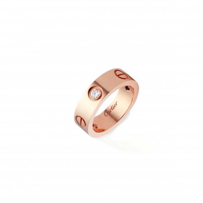 CARTIER LOVE RING, CLASSIC MODEL, 3 DIAMONDS CRB4087500