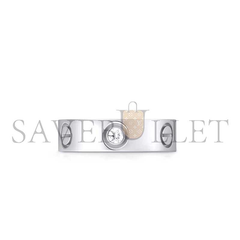 CARTIER LOVE RING, CLASSIC MODEL, 3 DIAMONDS CRB4032500 CARTIER LOVE RING, CLASSIC MODEL, 3 DIAMONDS CRB4032500