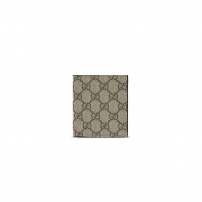GUCCI GG EMBLEM BI-FOLD WALLET 821206 (11*9cm)