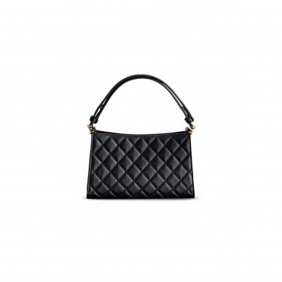 CHANEL 26X QUILTED LEATHER HOBO HANDBAG AS6045 (22.5*14*7.5cm) CHANEL 26X QUILTED LEATHER HOBO HANDBAG AS6045 (22.5*14*7.5cm)