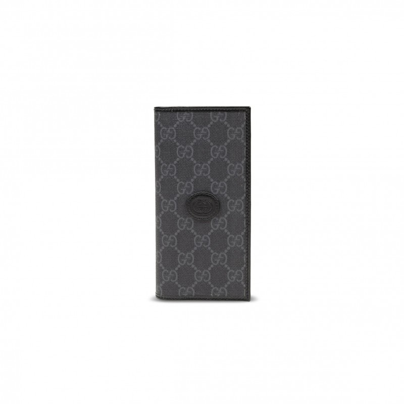 GUCCI GG SUPREME LONG WALLET 672947 (17.5*9cm)