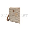 GUCCI GG DENIM POUCH 672953 (30.5*21*1.5cm)