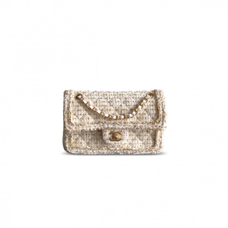 CHANEL SMALL CLASSIC 11.12 HANDBAG (23*14*6.5cm)