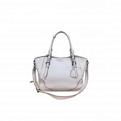 PRADA LARGE LEATHER TOTE BAG 1BG602 (38*32*14cm)