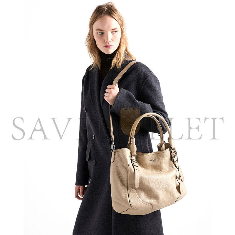 PRADA LARGE LEATHER TOTE BAG 1BG602 (38*32*14cm) PRADA LARGE LEATHER TOTE BAG 1BG602 (38*32*14cm)
