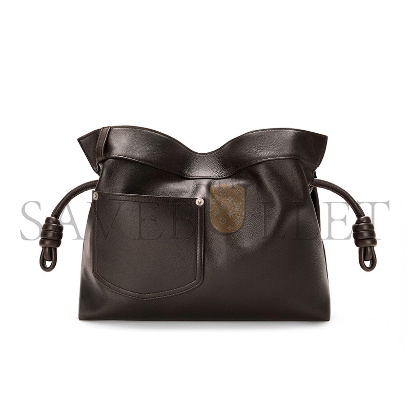 LOEWE PANTA MEDIUM FLAMENCO CLUTCH IN SHINY CALFSKIN A411FC1XBV (30*24.5*10.5cm) LOEWE PANTA MEDIUM FLAMENCO CLUTCH IN SHINY CALFSKIN A411FC1XBV (30*24.5*10.5cm)