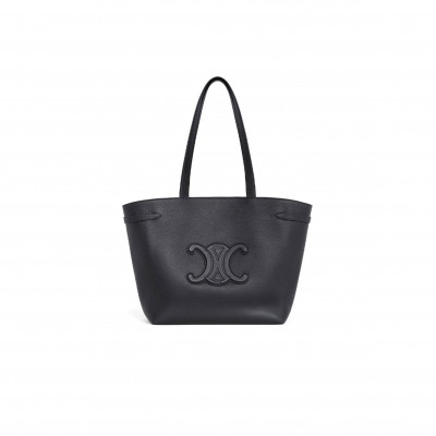 CELINE MEDIUM CABAS ANAÏS CUIR TRIOMPHE IN GRAINED CALFSKIN 116853ENY.38NO (54*29.5*15cm)