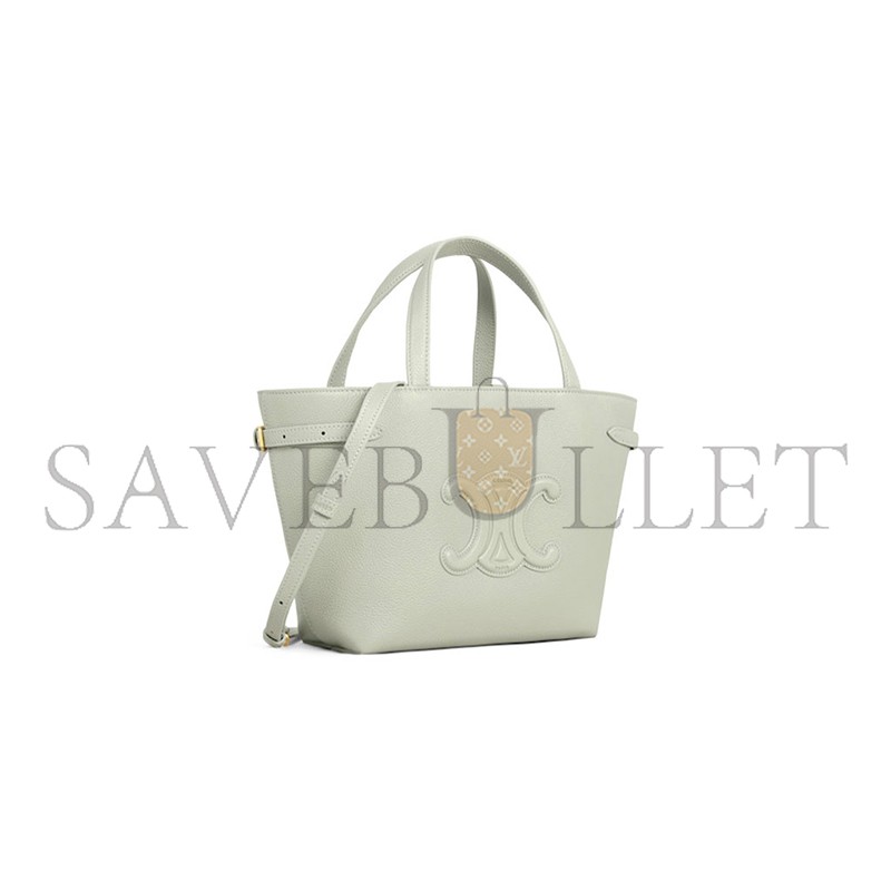 CELINE MINI CABAS ANAIS CUIR TRIOMPHE IN GRAINED CALFSKIN 118613ENY.31LY (21*20*10cm) CELINE MINI CABAS ANAIS CUIR TRIOMPHE IN GRAINED CALFSKIN 118613ENY.31LY (21*20*10cm)