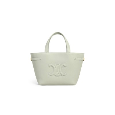 CELINE MINI CABAS ANAIS CUIR TRIOMPHE IN GRAINED CALFSKIN 118613ENY.31LY (21*20*10cm)