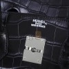 HERMÈS MASTER BIRKIN 35 BLACK MATTE ALLIGATOR PALLADIUM HARDWARE (35*25*18cm)