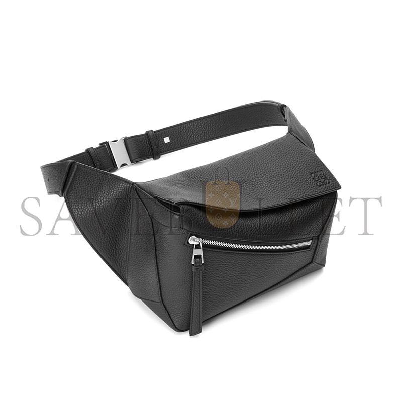 LOEWE SMALL PUZZLE BUMBAG IN GRAINED CALFSKIN B510SEBX08 (24*16*10.5cm)