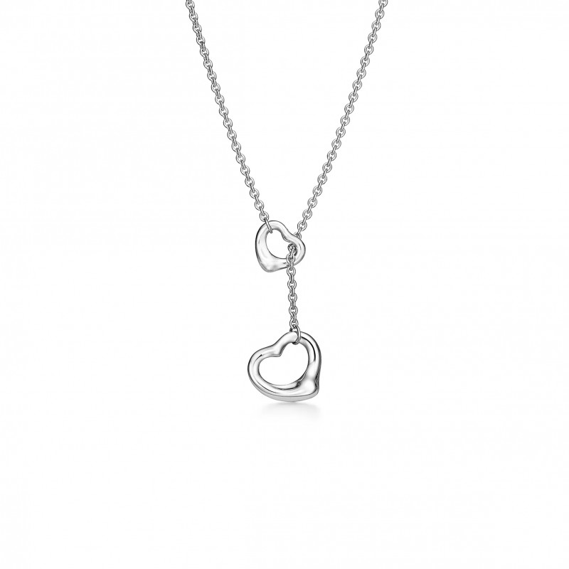 TIFFANY ELSA PERETTI® OPEN HEART LARIAT NECKLACE 60126628