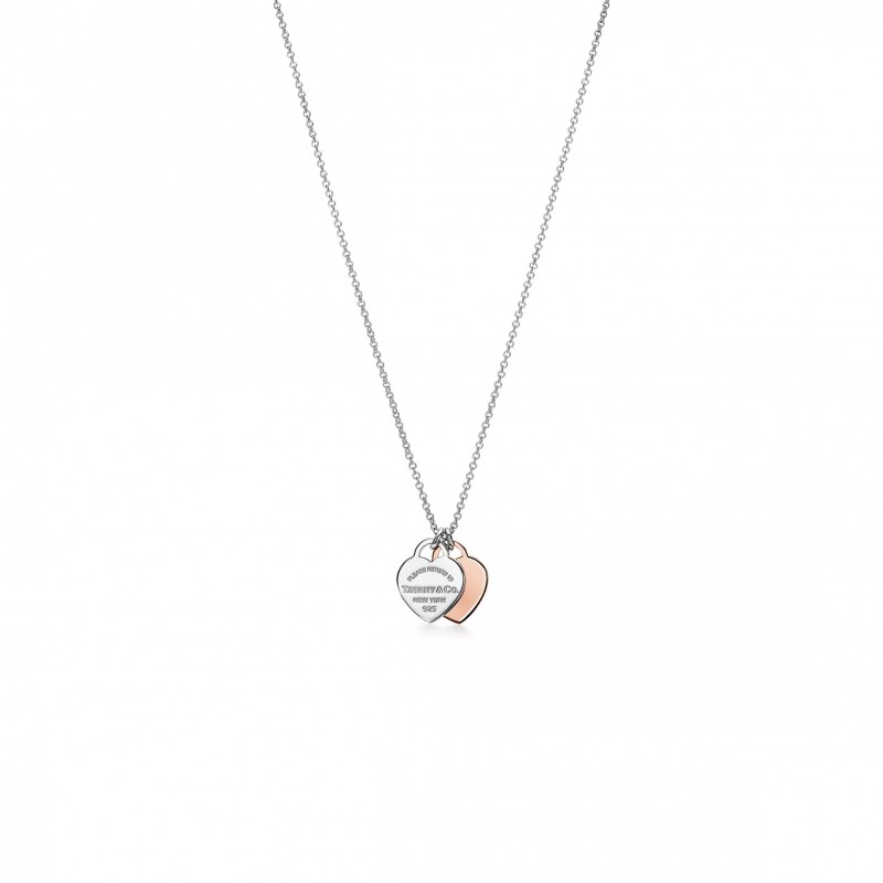 TIFFANY RETURN TO TIFFANY® DOUBLE HEART TAG PENDANT 69684009