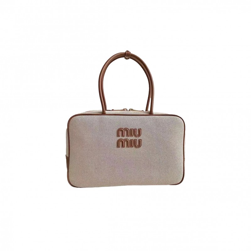 MIU MIU CANVAS BRIEFCASE 5BB117 (34*23*12cm)