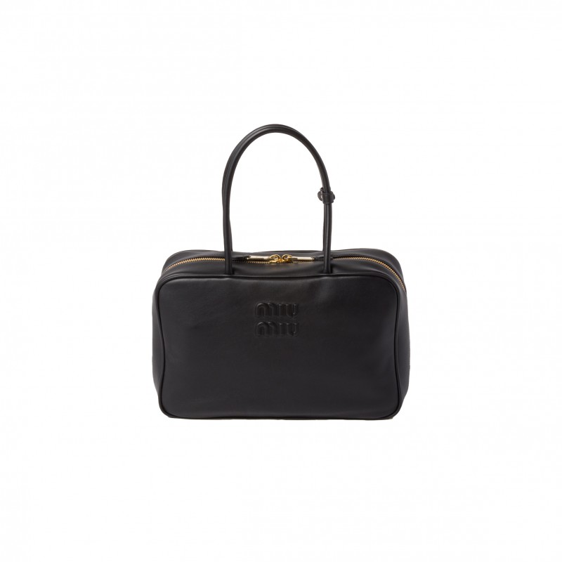 MIU MIU LEATHER BEAU BAG 5BB117 (34*23*10cm)