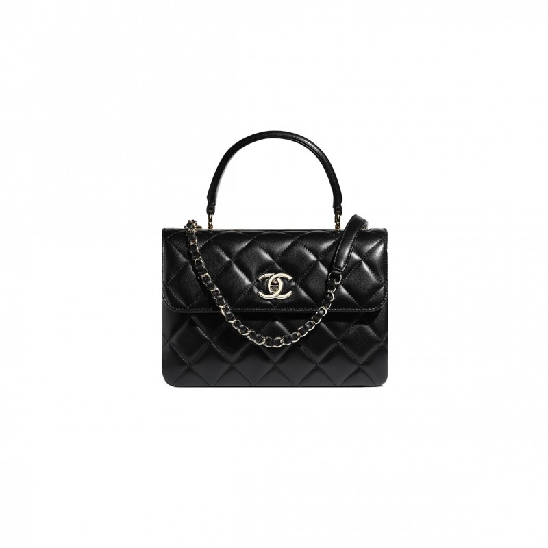 CHANEL MASTER FLAP BAG WITH HANDLE A92236 (25*17*12cm)