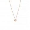 TIFFANY ELSA PERETTI® OPEN HEART PENDANT IN 18K ROSE GOLD WITH DIAMONDS 68113660