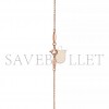 TIFFANY ELSA PERETTI® OPEN HEART PENDANT IN 18K ROSE GOLD WITH DIAMONDS 68113660