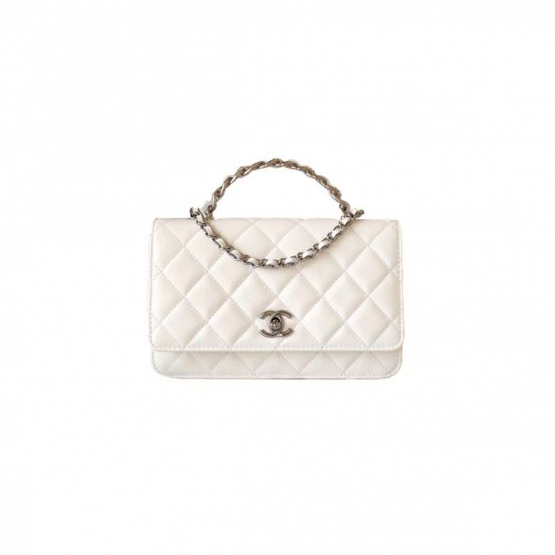 CHANEL MASTER WATER DRILL HANDLE ACCORDION BAG (19.3*12*3.5cm) 