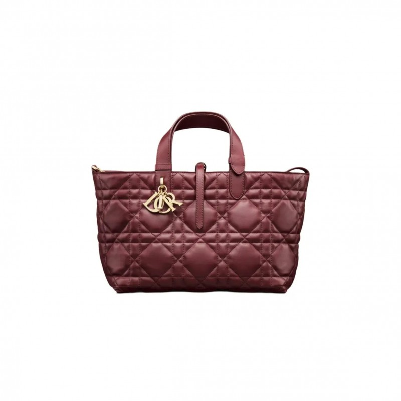 DIOR MEDIUM DIOR TOUJOURS BAG M2821OSHJ-M00R (28.5*21.5*19cm)