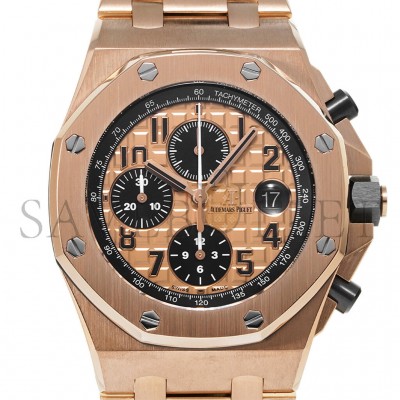AUDEMARS PIGUET ROYAL OAK OFFSHORE ROSE GOLD 42MM WATCH 26470OR.OO.1000OR.01