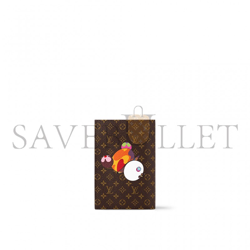 LOUIS VUITTON MURAKAMI LV X TM PASSPORT COVER M14164 (14*10*2.5cm)