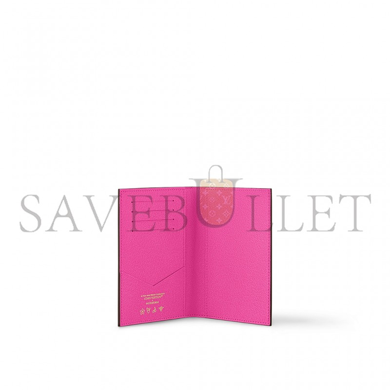 LOUIS VUITTON MURAKAMI LV X TM PASSPORT COVER M14164 (14*10*2.5cm)