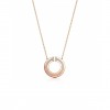 TIFFANY T DIAMOND CIRCLE PENDANT IN 18K ROSE GOLD 62996080