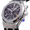 AUDEMARS PIGUET ROYAL OAK SERIES BLACK PLATE BELT WATCH 26331