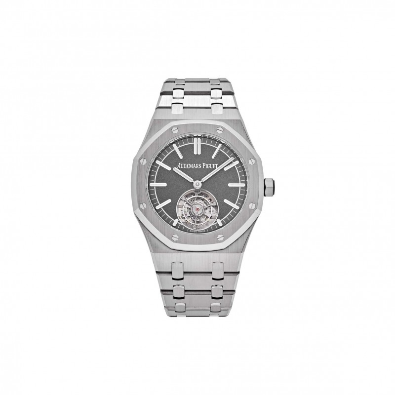 AUDEMARS PIGUET ROYAL OAK SELFWINDING FLYING TOURBILLON WATCH 26530TI.OO.1220TI.01