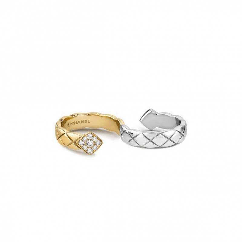 CHANEL COCO CRUSH TWO-FINGER RING J11655