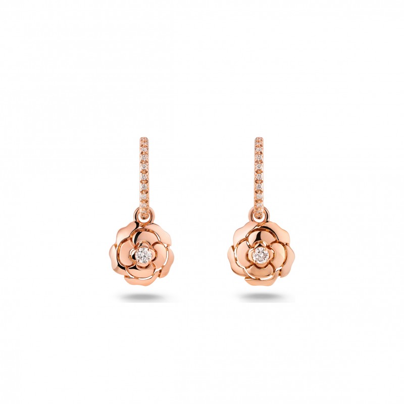 CHANEL EXTRAIT DE CAMÉLIA EARRINGS J11659