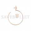 CHANEL EXTRAIT DE CAMÉLIA HOOP EARRINGS J11844