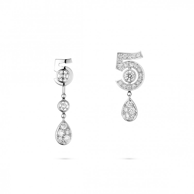 CHANEL ETERNAL N°5 TRANSFORMABLE EARRINGS J11992