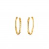 CHANEL COCO CRUSH HOOP EARRINGS J12091