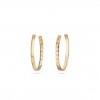 CHANEL COCO CRUSH HOOP EARRINGS J12092