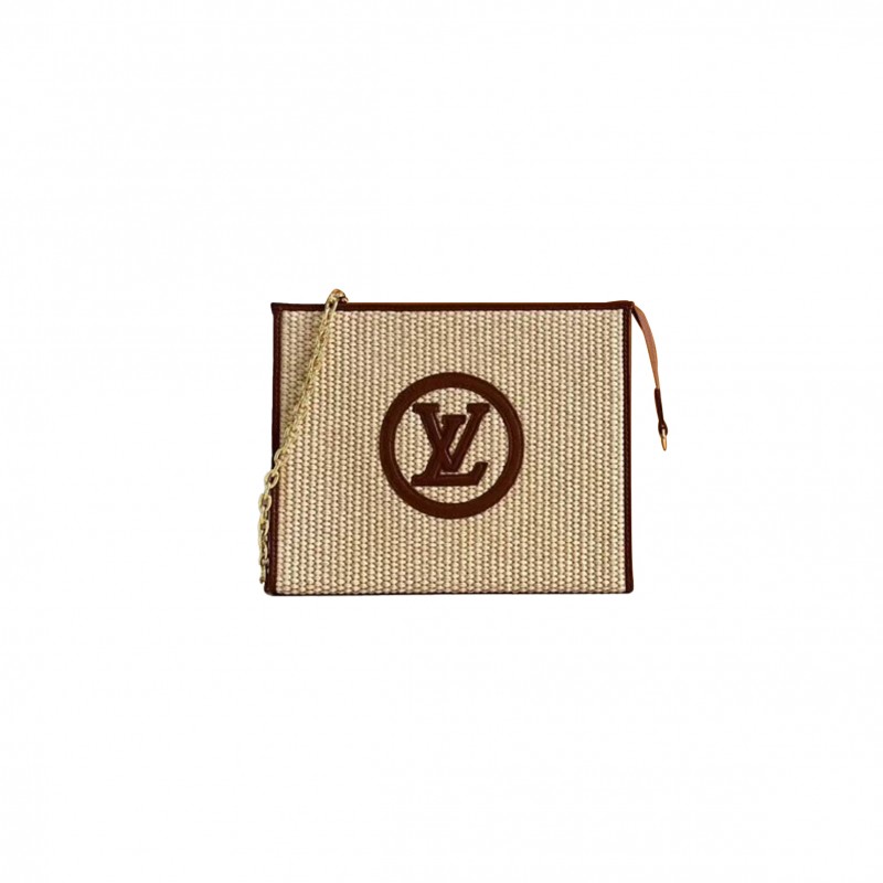 LOUIS VUITTON TOILETRY POUCH ON CHAIN M81366 (9.8*7.9*2.2cm)