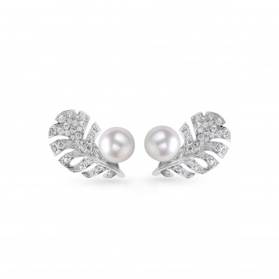 CHANEL PLUME DE CHANEL EARRINGS J10833