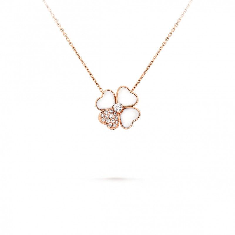 VAN CLEEF ARPELS COSMOS CLIP PENDANT, MEDIUM MODEL VCARO5BV00