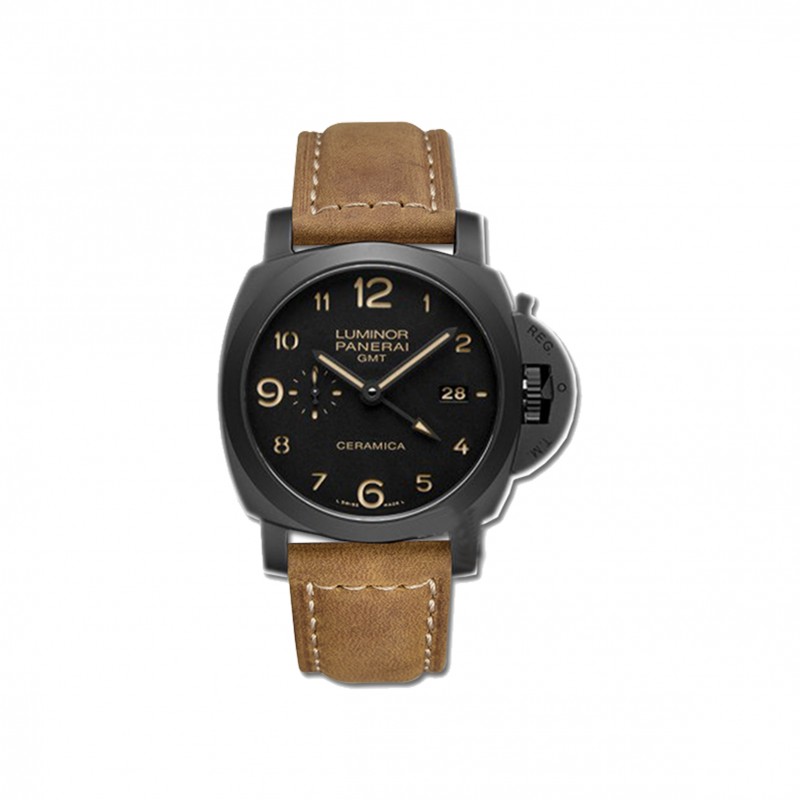 PANERAI LUMINOR 1950 3 DAYS GMT AUTOMATIC CHERAMICA WATCH PAM00441