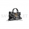 BALENCIAGA LE CITY MEDIUM BAG IN BLACK 7977862AA9S1000 (38*24*13cm) BALENCIAGA LE CITY MEDIUM BAG IN BLACK 7977862AA9S1000 (38*24*13cm)